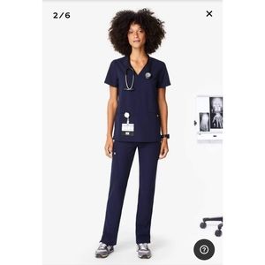 Figs Scrubs top and bottom